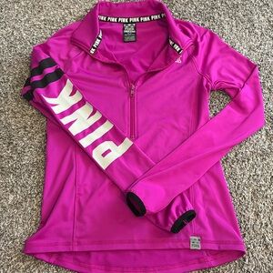 VICTORIA'S SECRET PINK ULTIMATE 3/4 Zip Pullover